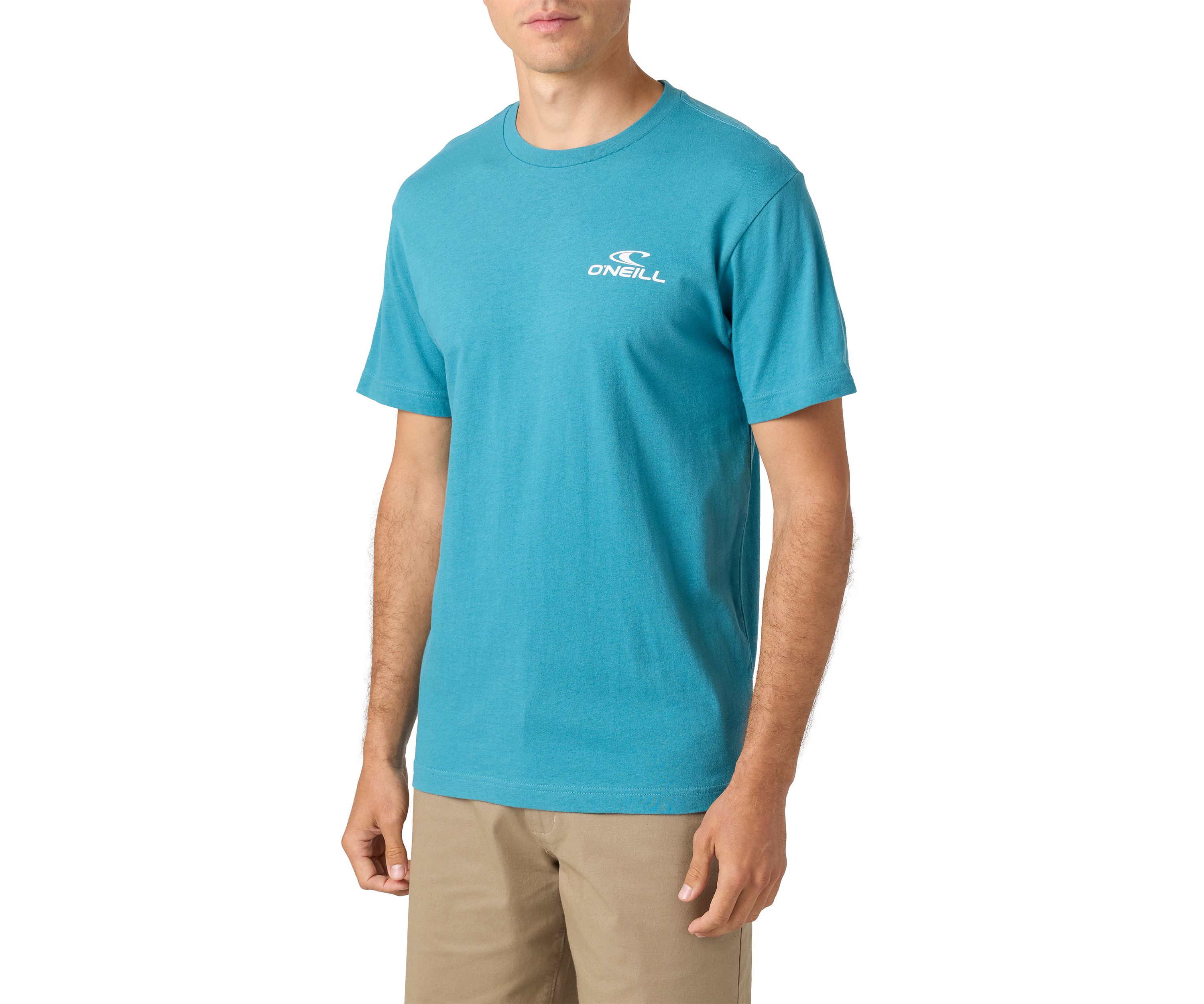 Mens Blended Short Sleeve Graphic T-Shirt 