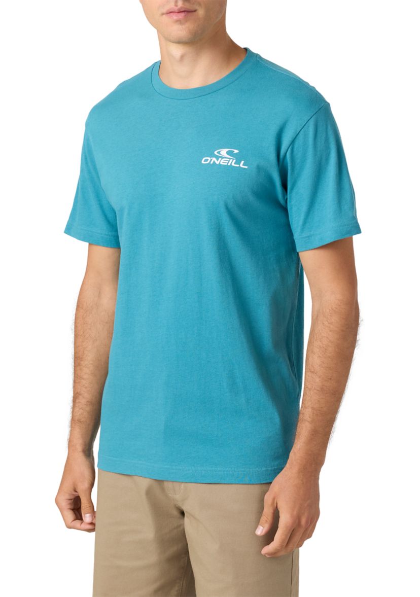 Mens Blended Short Sleeve Graphic T-Shirt 