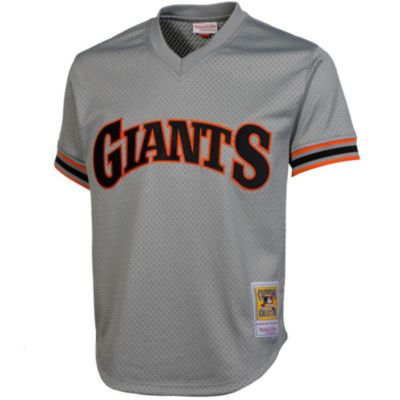 MLB Will Clark San Francisco Giants 1989 Authentic Cooperstown Collection Batting Practice Jersey - Gray