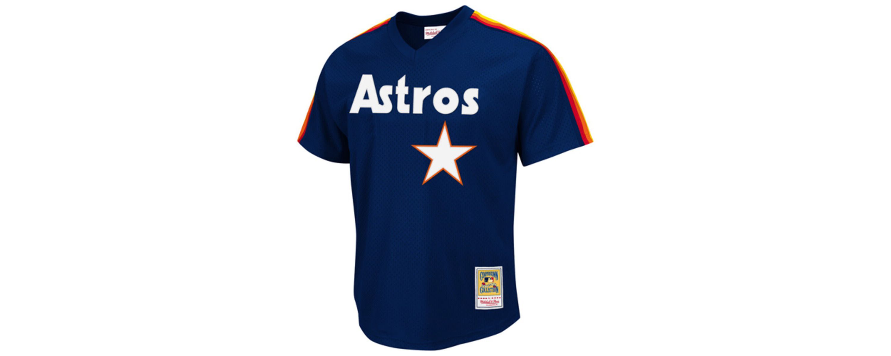 MLB Nolan Ryan Houston Astros 1988 Authentic Cooperstown Collection Mesh Batting Practice Jersey