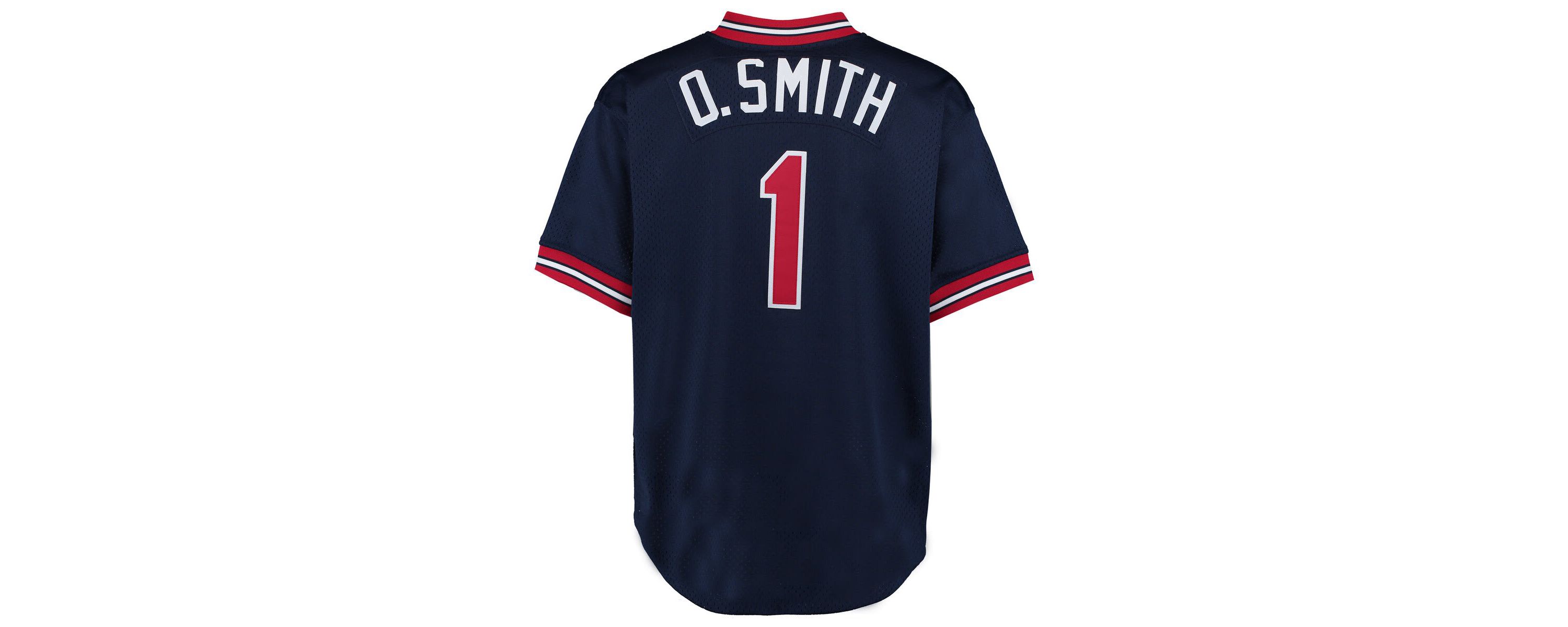 MLB Ozzie Smith St. Louis Cardinals 1994 Authentic Cooperstown Collection Mesh Batting Practice Jersey