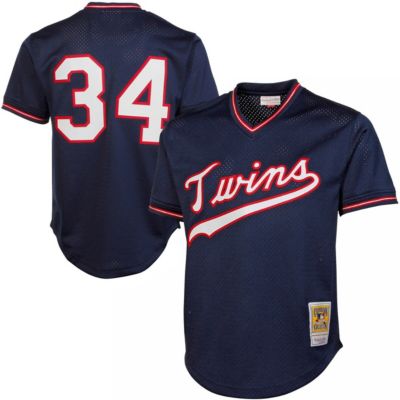 MLB Kirby Puckett Minnesota Twins 1985 Authentic Cooperstown Collection Mesh Batting Practice Jersey