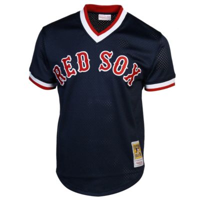 Boston Red Sox MLB Wade Boggs 1992 Authentic Cooperstown Collection Batting Practice Jersey - Blue
