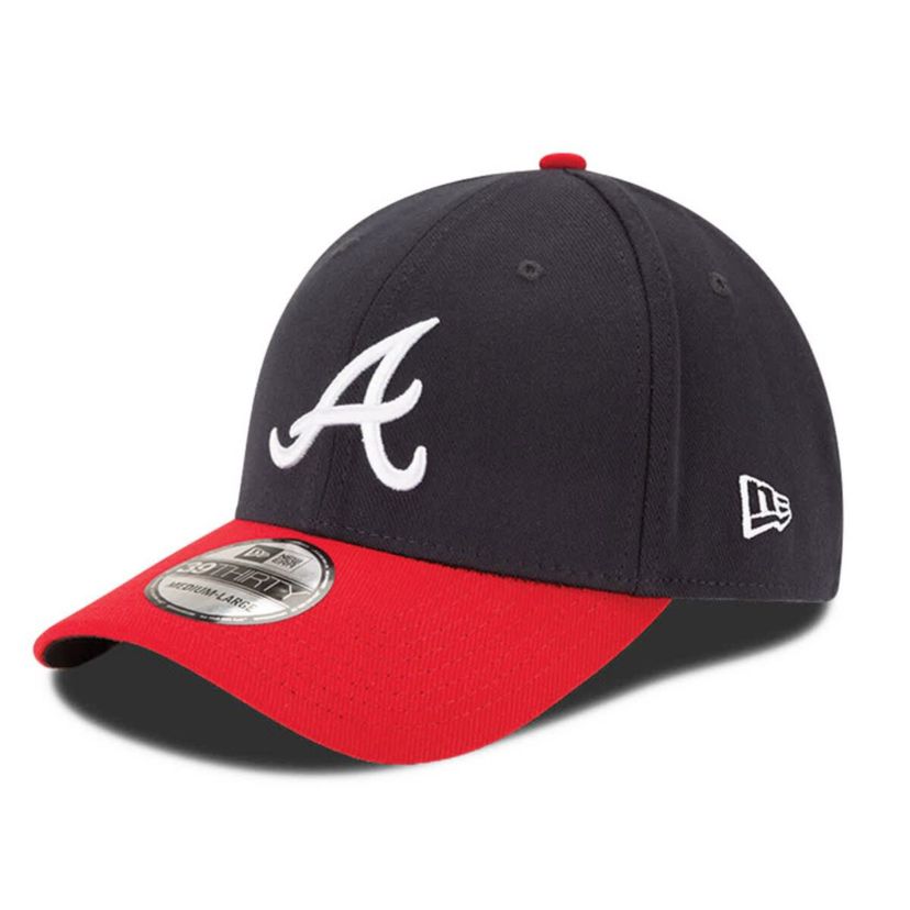MLB Navy/Red Atlanta Braves MLB Team Classic Home 39THIRTY Flex Hat