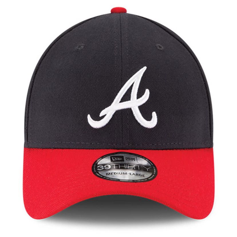 MLB Navy/Red Atlanta Braves MLB Team Classic Home 39THIRTY Flex Hat