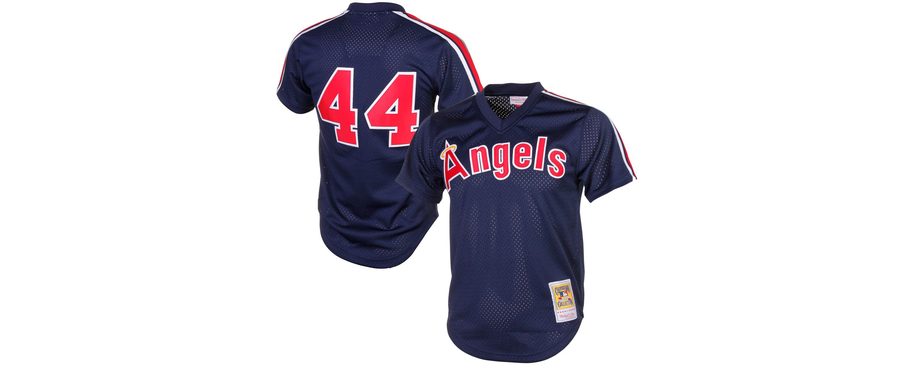 Cooperstown Teams Reggie Jackson California Angels Cooperstown Mesh Batting Practice Jersey