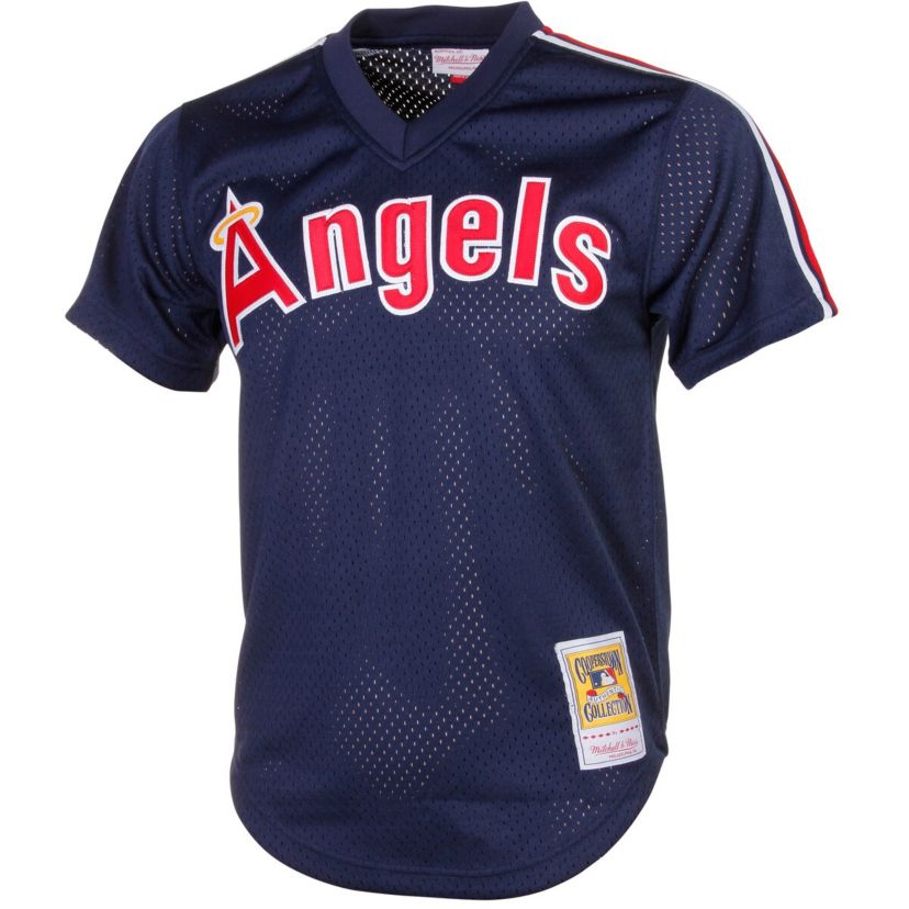 Cooperstown Teams Reggie Jackson California Angels Cooperstown Mesh Batting Practice Jersey