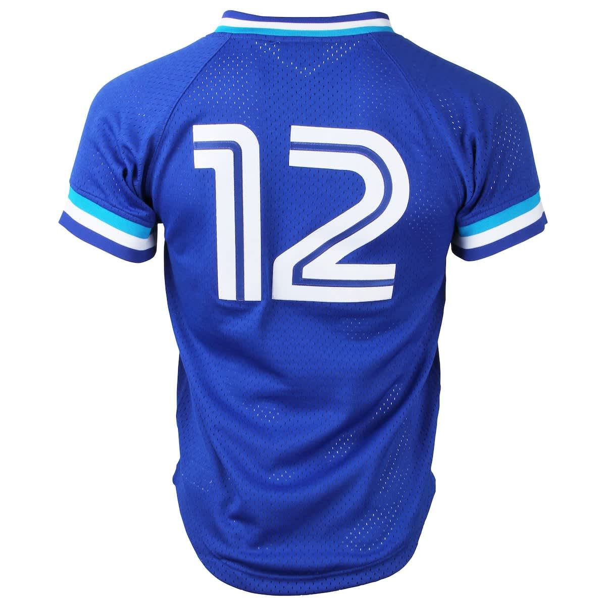 Toronto Blue Jays MLB Roberto Alomar Toronto Jays Cooperstown Collection Mesh Batting Practice Jersey - Blue