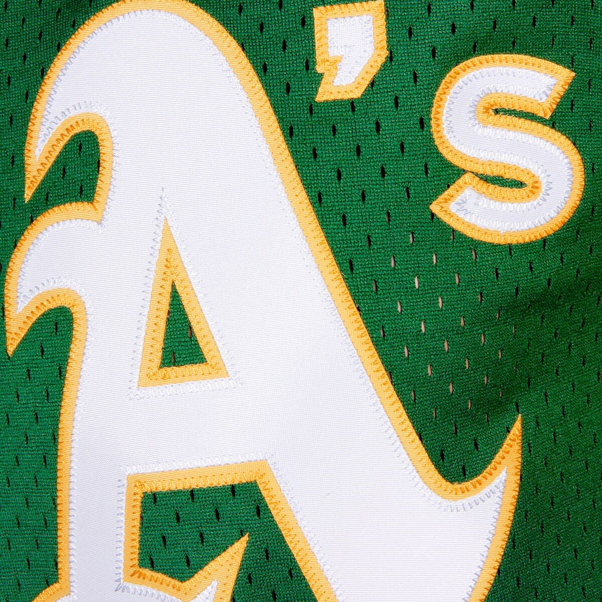 Oakland Athletics MLB Reggie Jackson Athletics Cooperstown Mesh Batting Practice Jersey