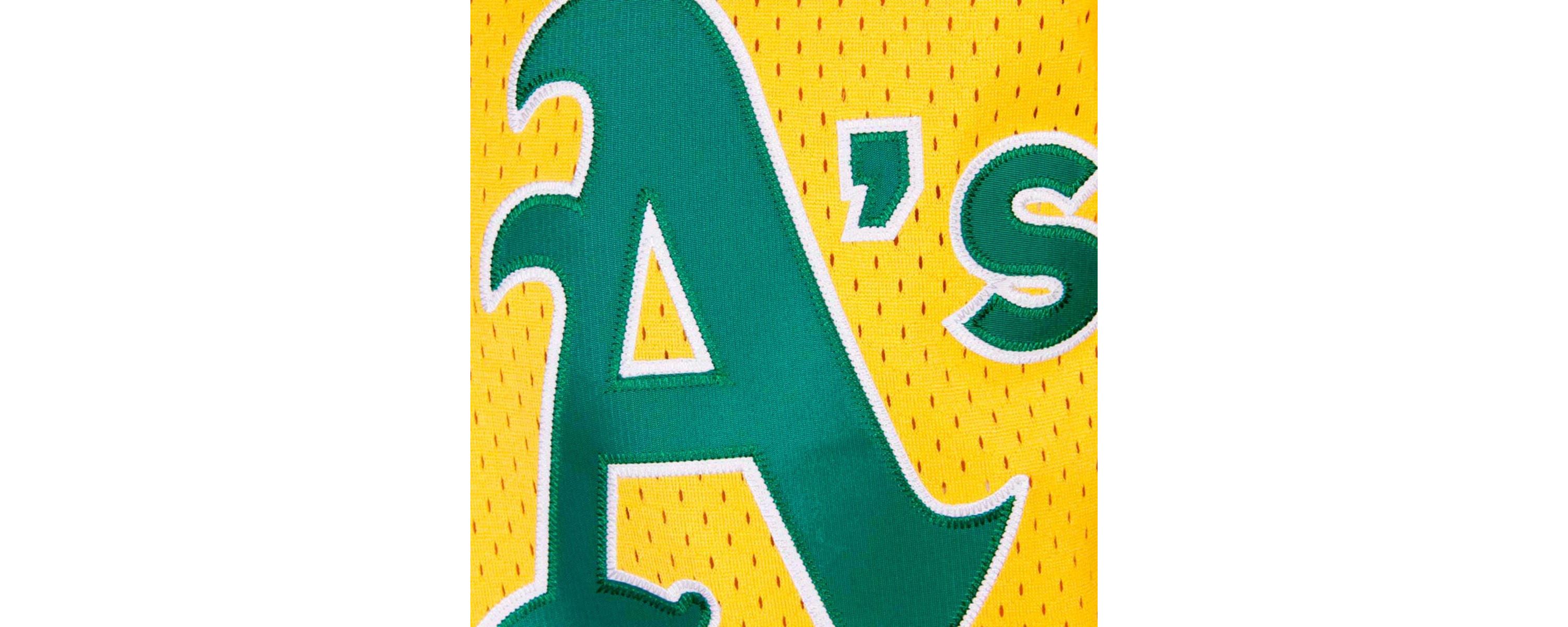 Oakland Athletics MLB Rickey Henderson Athletics Cooperstown Mesh Batting Practice Jersey