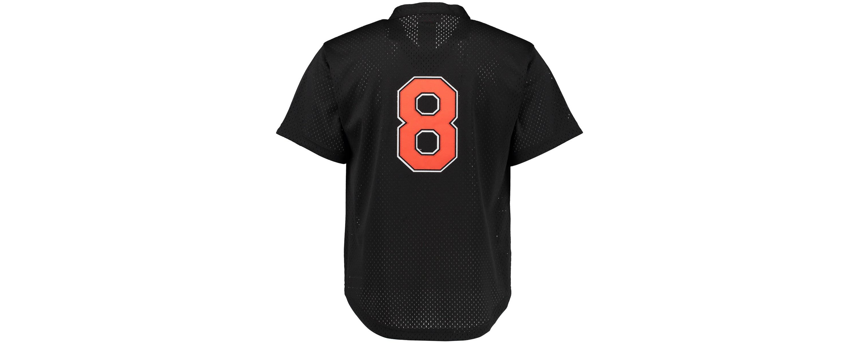 MLB Cal Ripken Jr. Baltimore Orioles Cooperstown Mesh Batting Practice Jersey