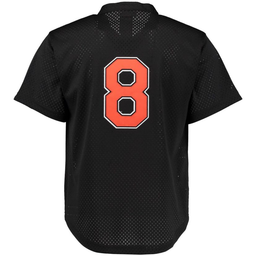 MLB Cal Ripken Jr. Baltimore Orioles Cooperstown Mesh Batting Practice Jersey