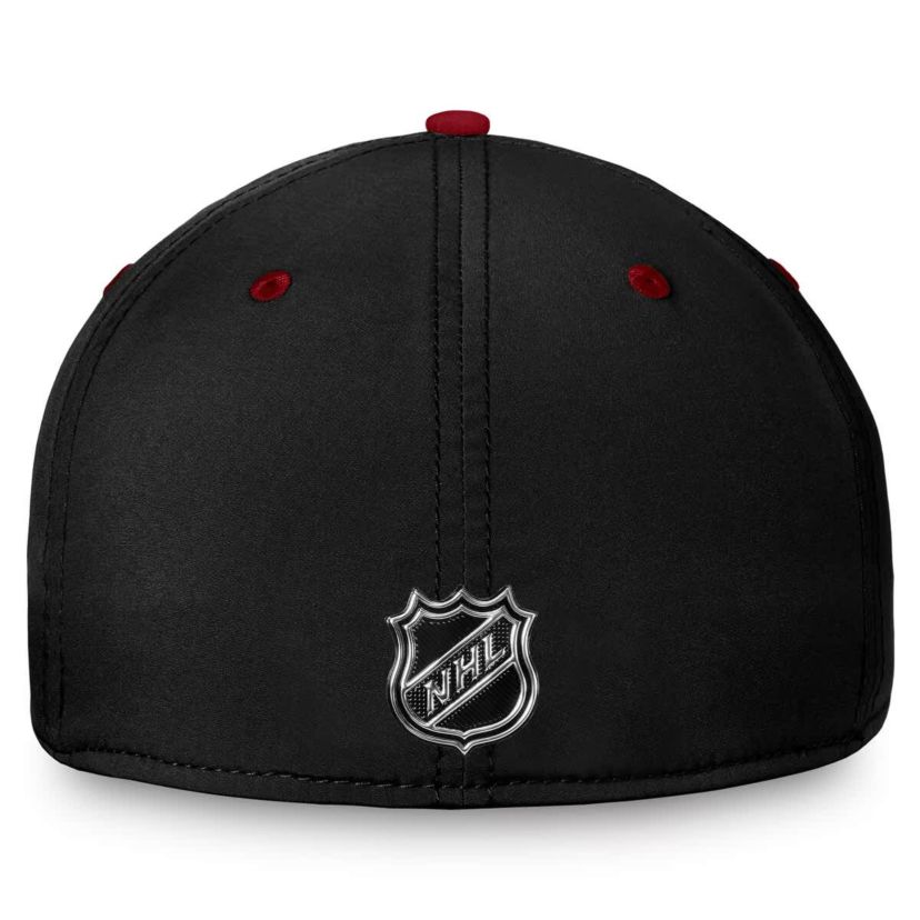 Vintage Hockey Fanatics Black/Garnet Arizona Coyotes Authentic Pro Rink Two-Tone Flex Hat