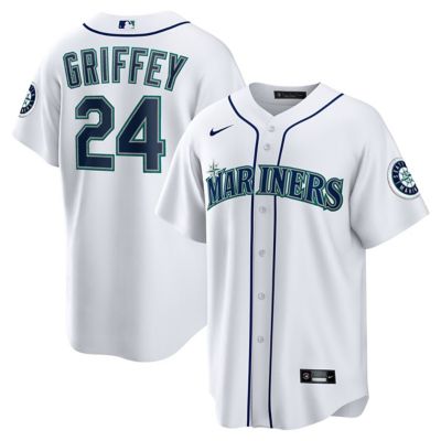 Men's MLB Nike Ken Griffey Jr. Seattle Mariners Home Replica Jersey