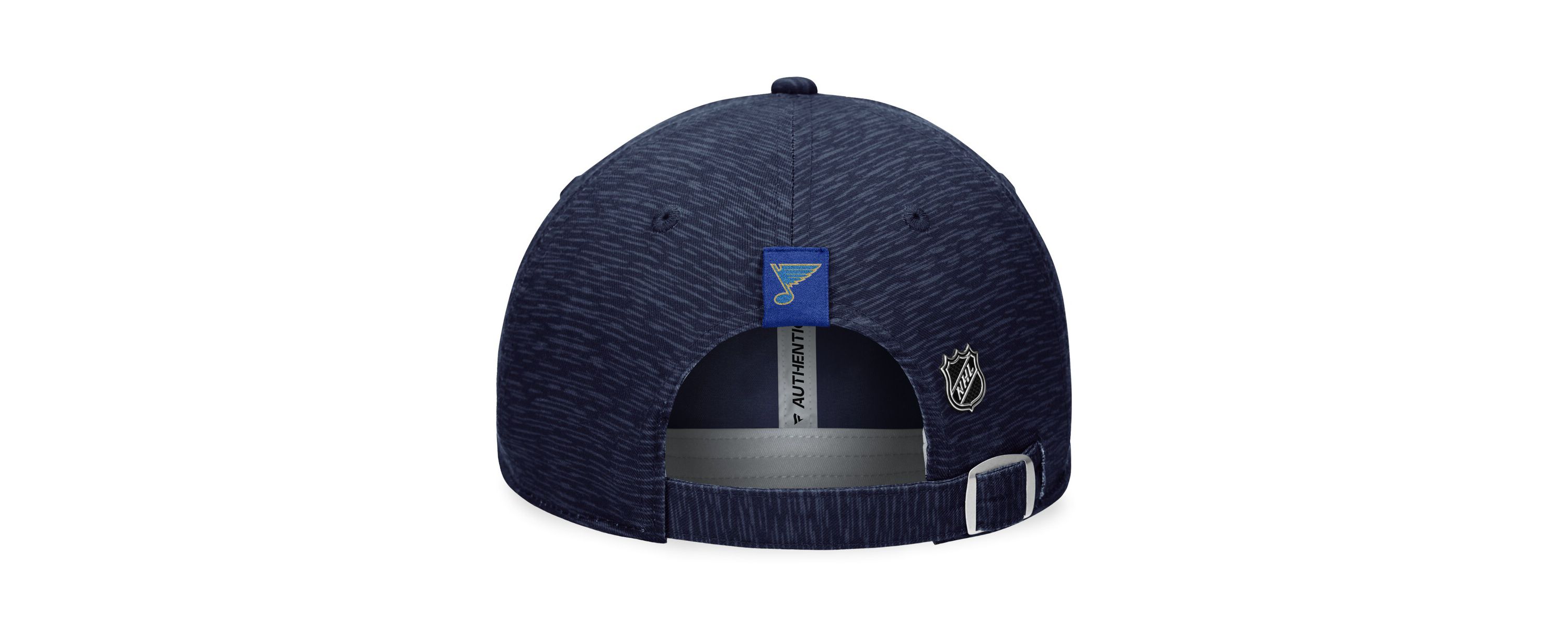 NHL Fanatics St. Louis Blues Authentic Pro Road Adjustable Hat