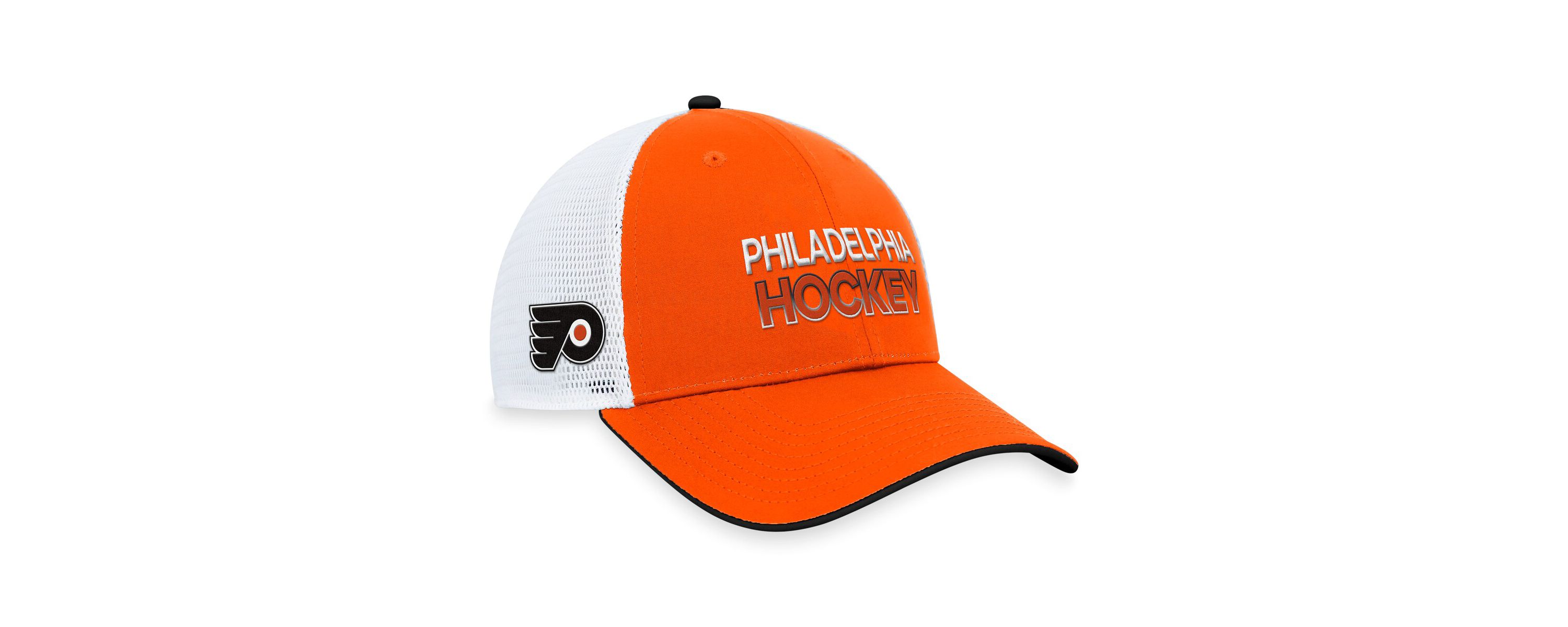 NHL Fanatics Philadelphia Flyers Authentic Pro Rink Trucker Adjustable Hat