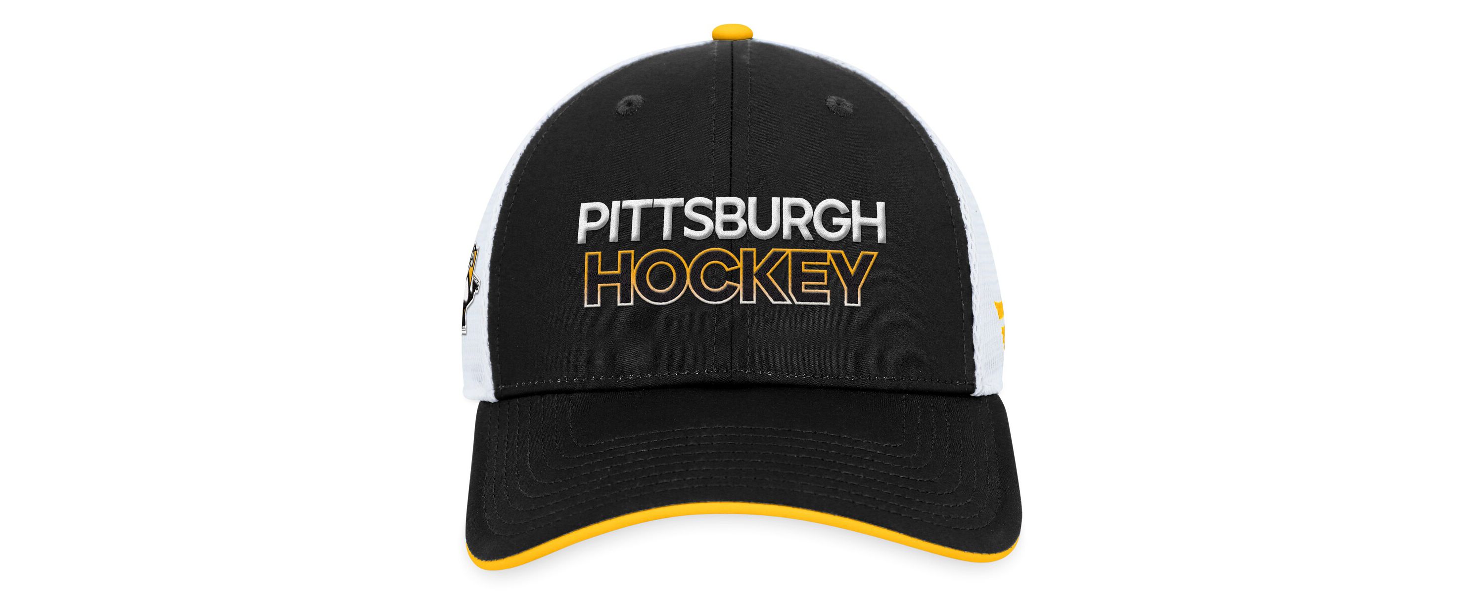 NHL Fanatics Pittsburgh Penguins Authentic Pro Rink Trucker Adjustable Hat