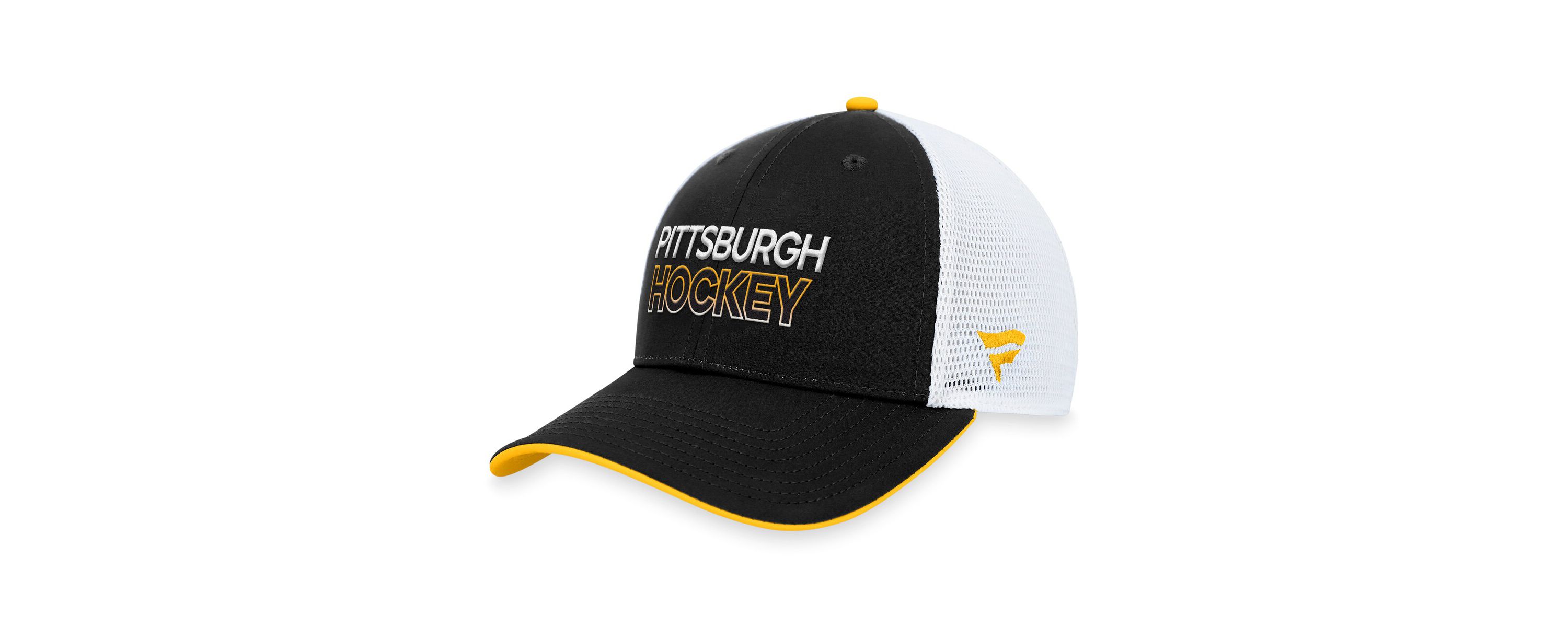 NHL Fanatics Pittsburgh Penguins Authentic Pro Rink Trucker Adjustable Hat