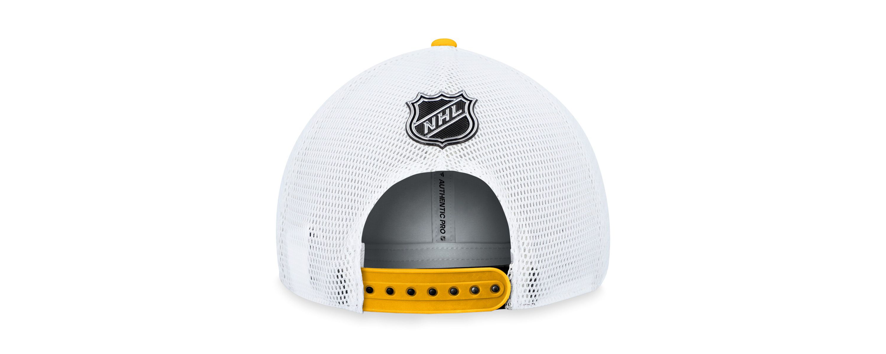 NHL Fanatics Pittsburgh Penguins Authentic Pro Rink Trucker Adjustable Hat