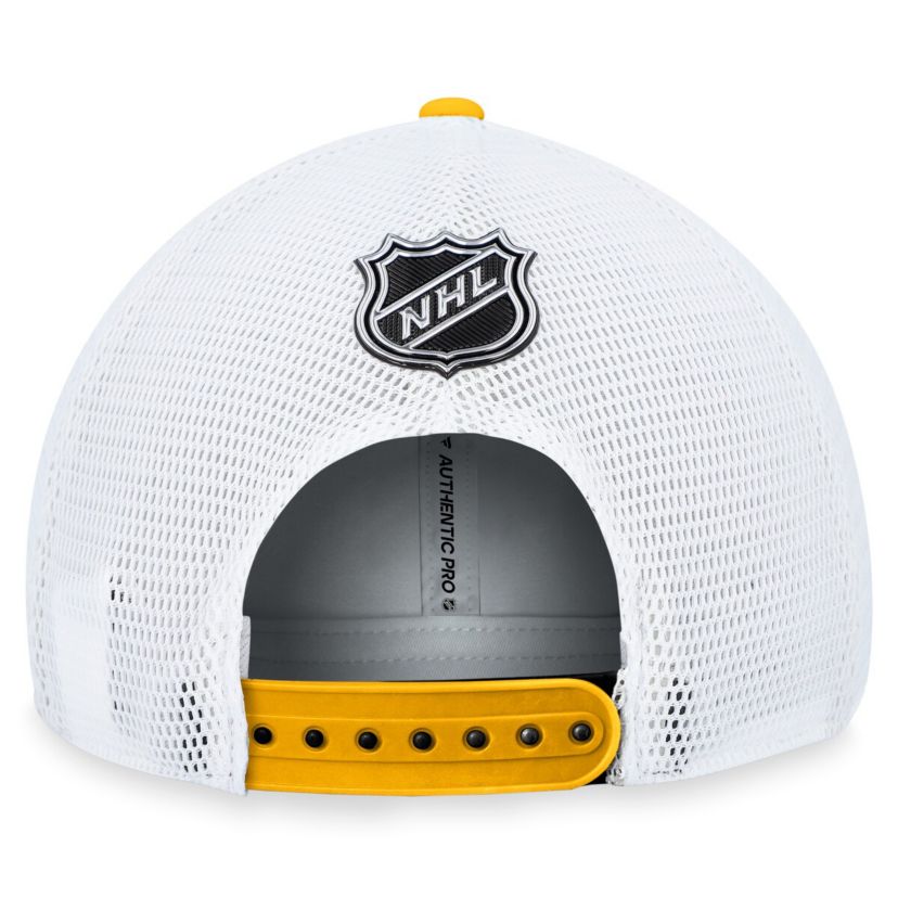 NHL Fanatics Pittsburgh Penguins Authentic Pro Rink Trucker Adjustable Hat