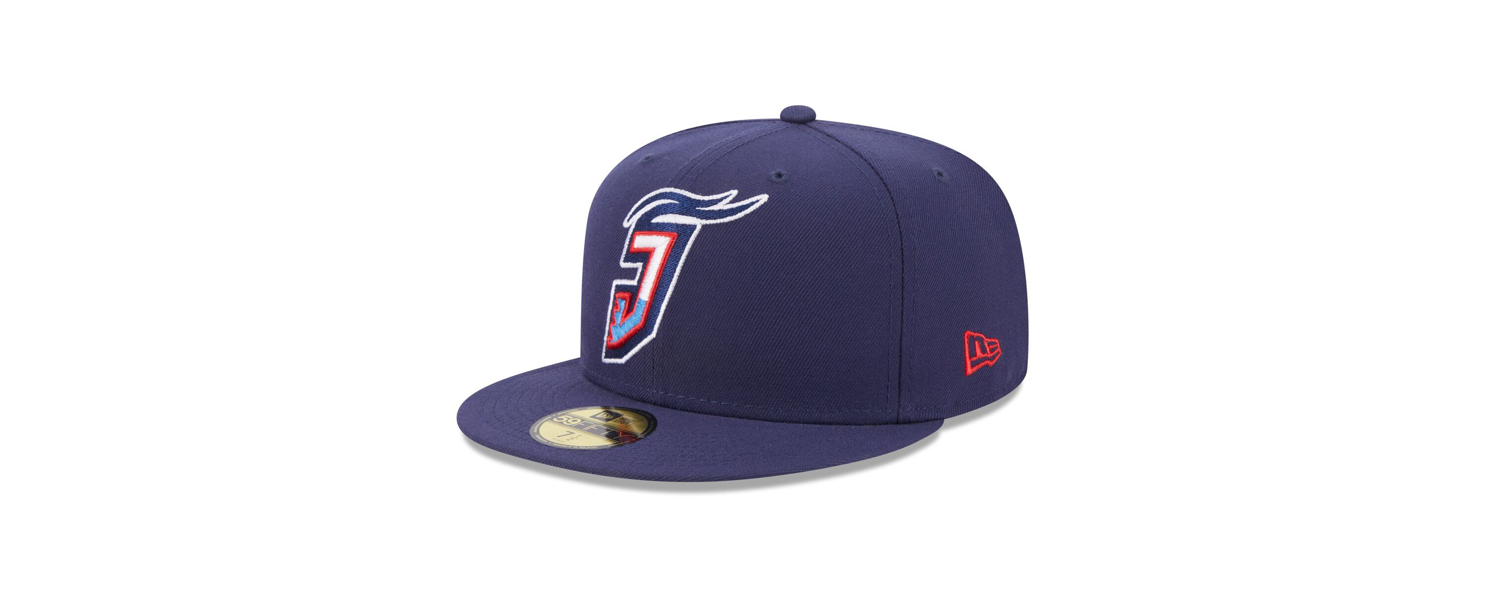 MiLB Jacksonville Jumbo Shrimp Authentic Collection Alternate Logo 59FIFTY Fitted Hat