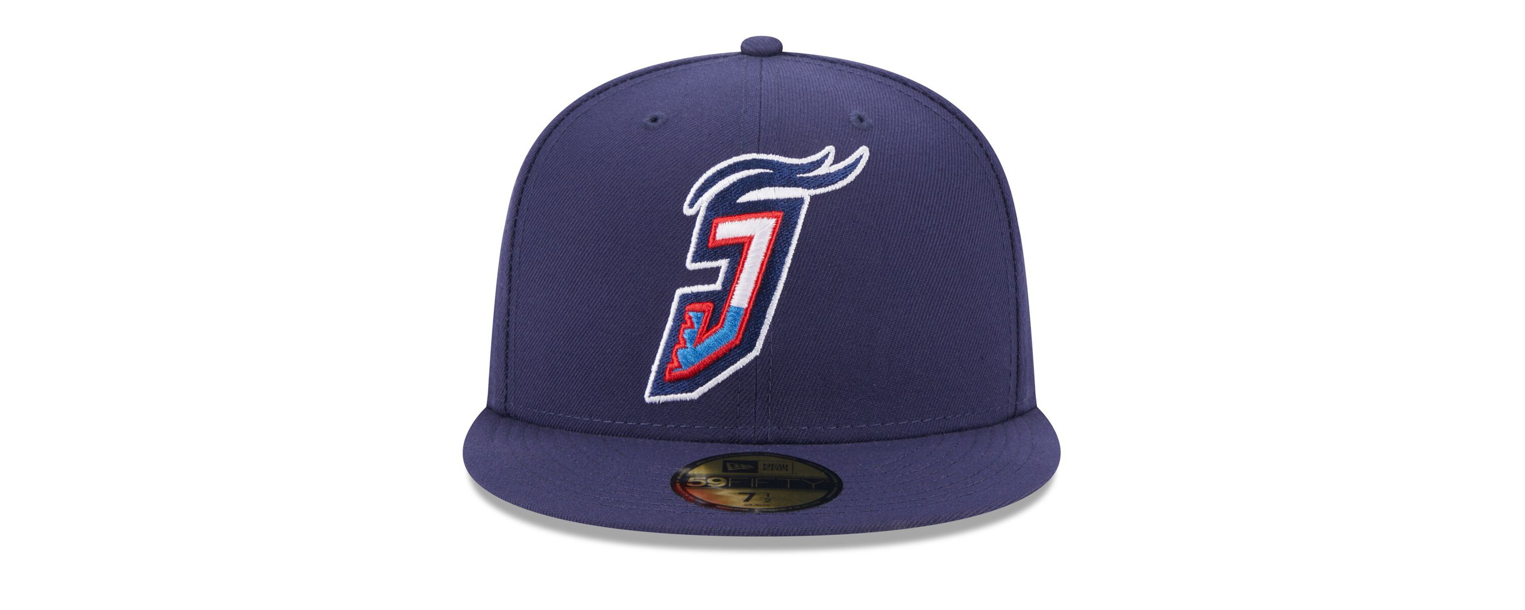 MiLB Jacksonville Jumbo Shrimp Authentic Collection Alternate Logo 59FIFTY Fitted Hat