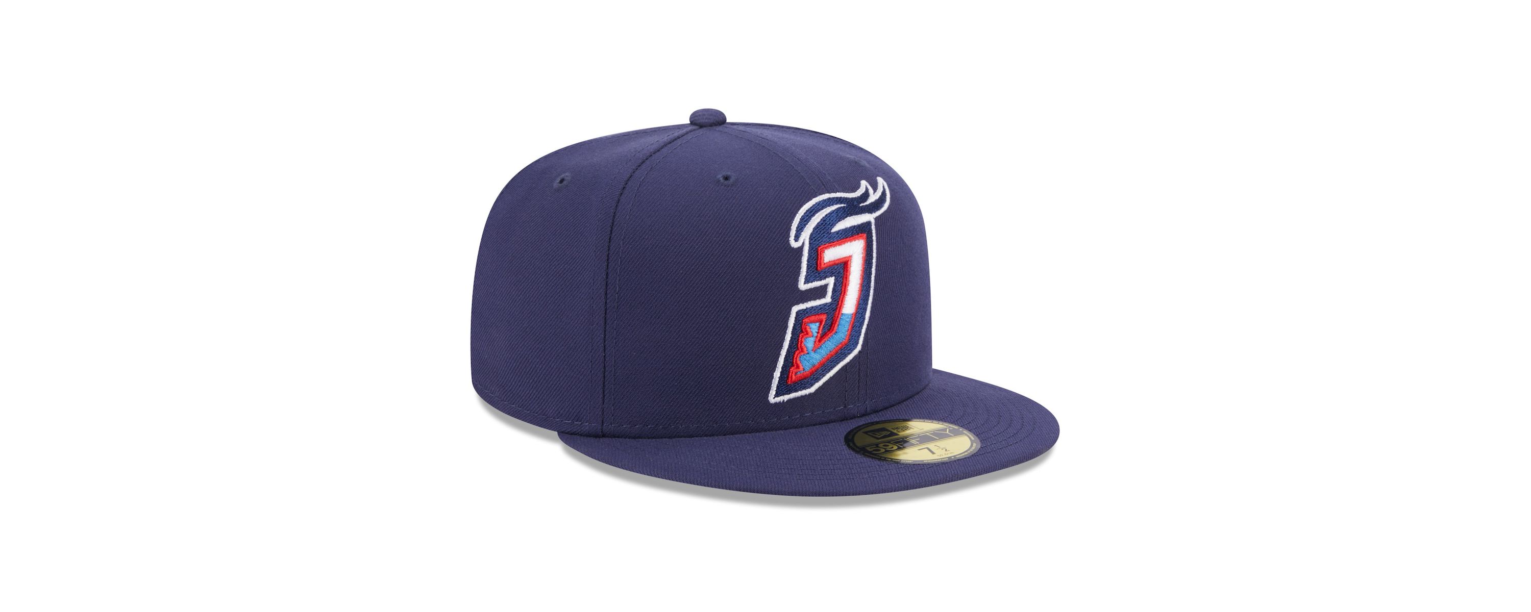 MiLB Jacksonville Jumbo Shrimp Authentic Collection Alternate Logo 59FIFTY Fitted Hat