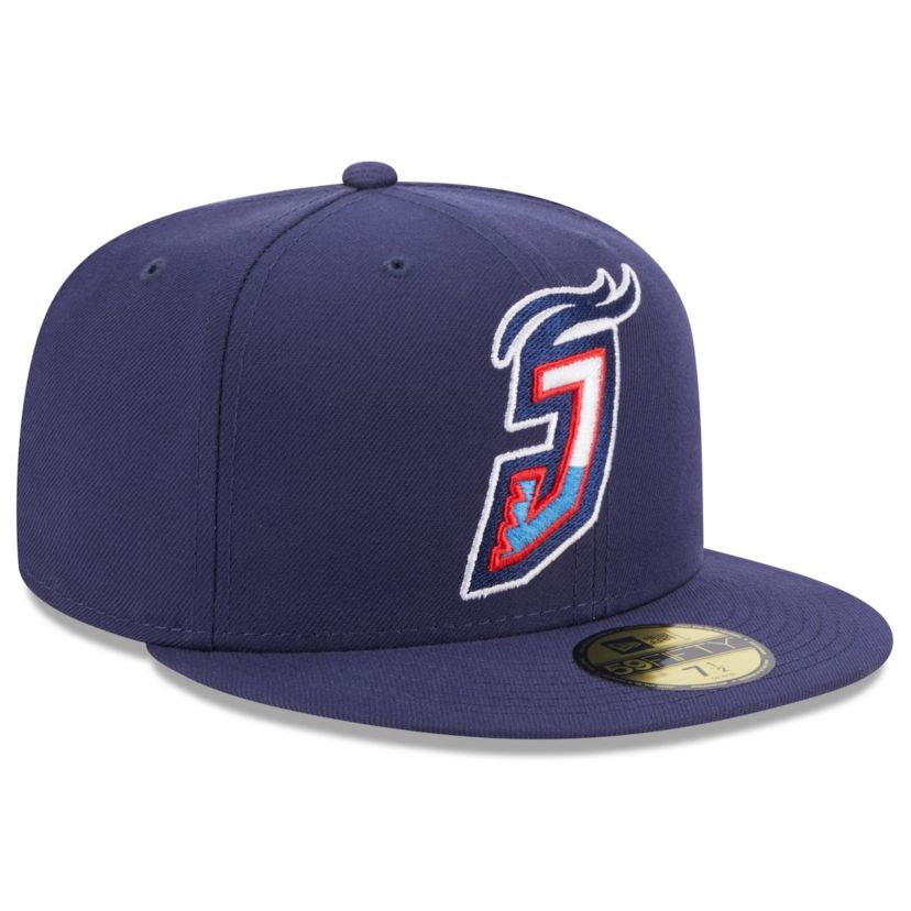 MiLB Jacksonville Jumbo Shrimp Authentic Collection Alternate Logo 59FIFTY Fitted Hat