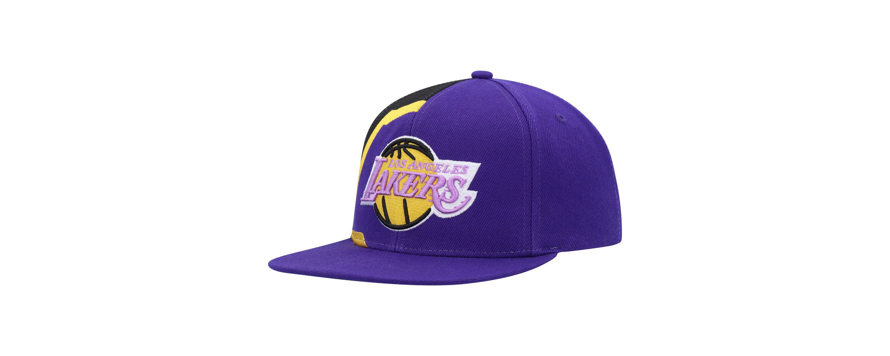 NBA Los Angeles Lakers Hardwood Classics Retroline Snapback Hat