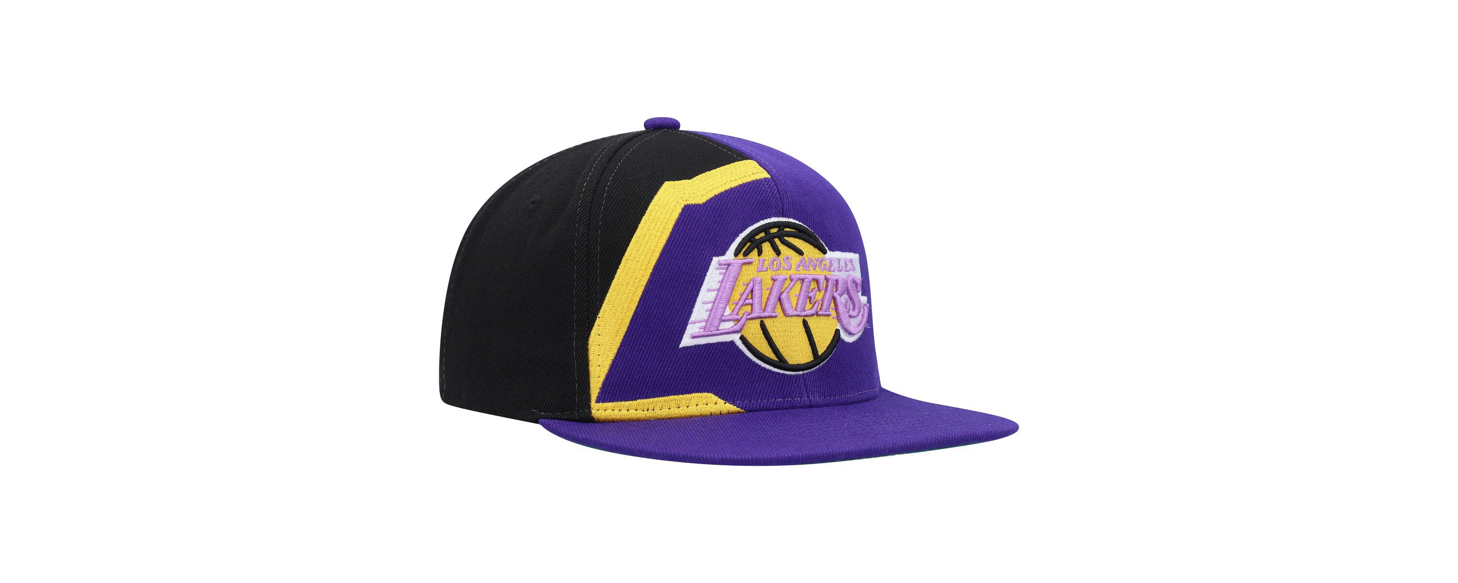 NBA Los Angeles Lakers Hardwood Classics Retroline Snapback Hat