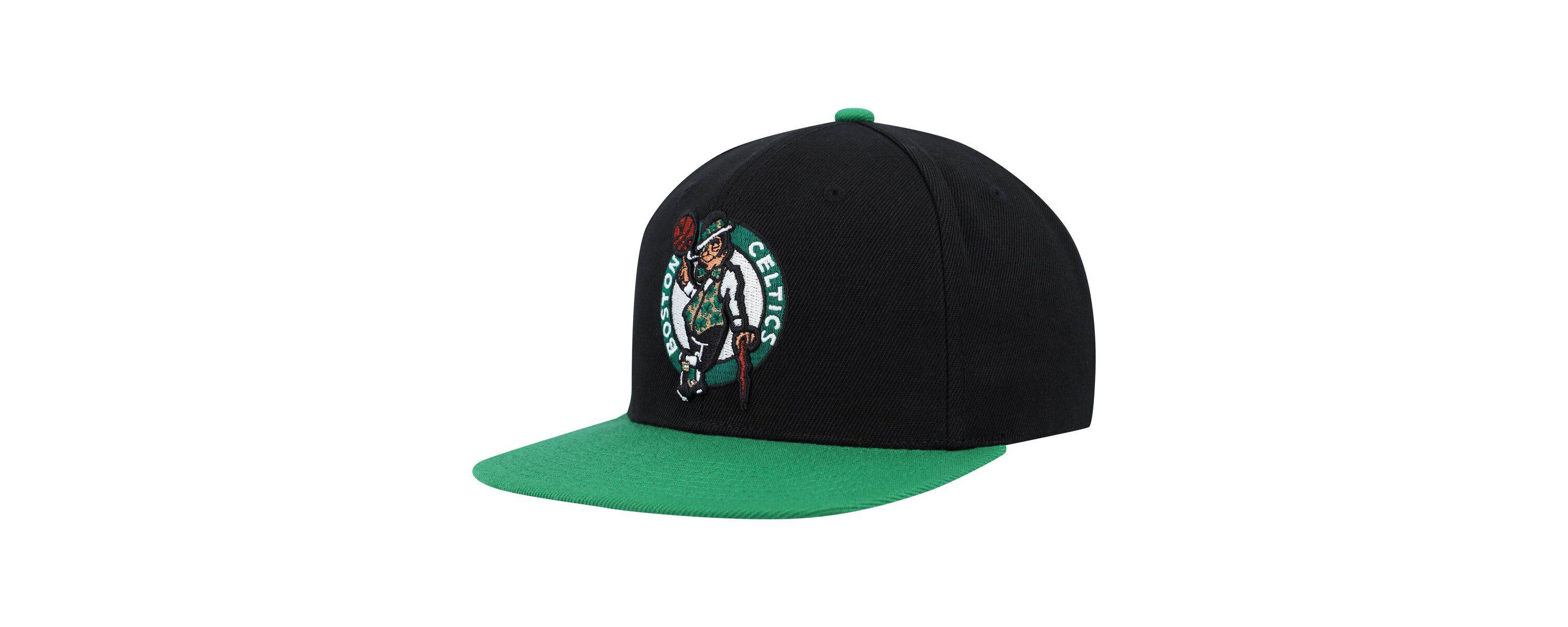 NBA Black/Green Boston Celtics Side Core 2.0 Snapback Hat