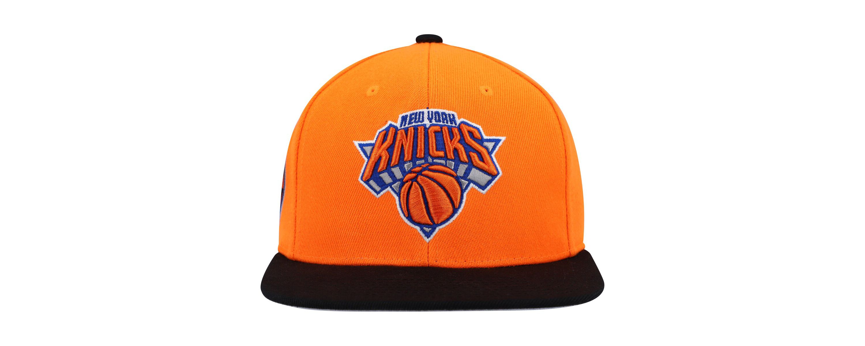 NBA Orange/Black New York Knicks Side Core 2.0 Snapback Hat