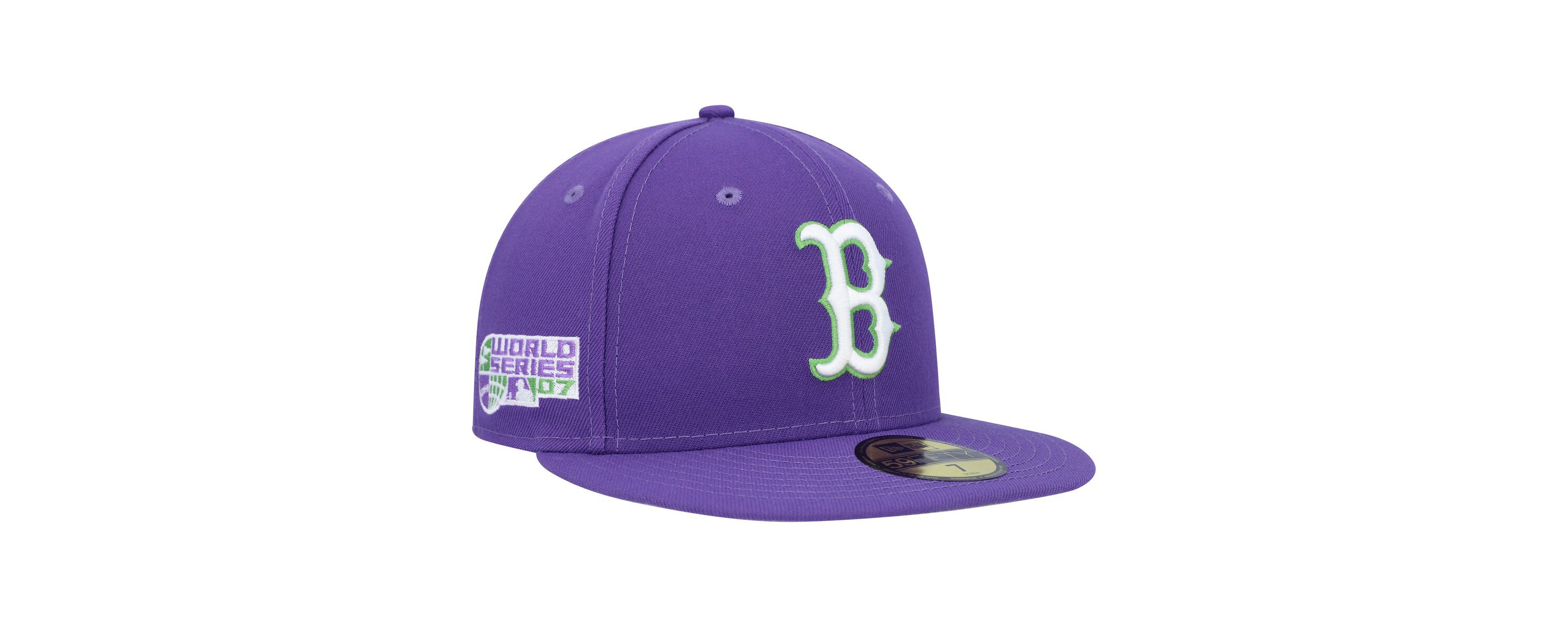 Boston Red Sox MLB Boston Sox Lime Side Patch 59FIFTY Fitted Hat