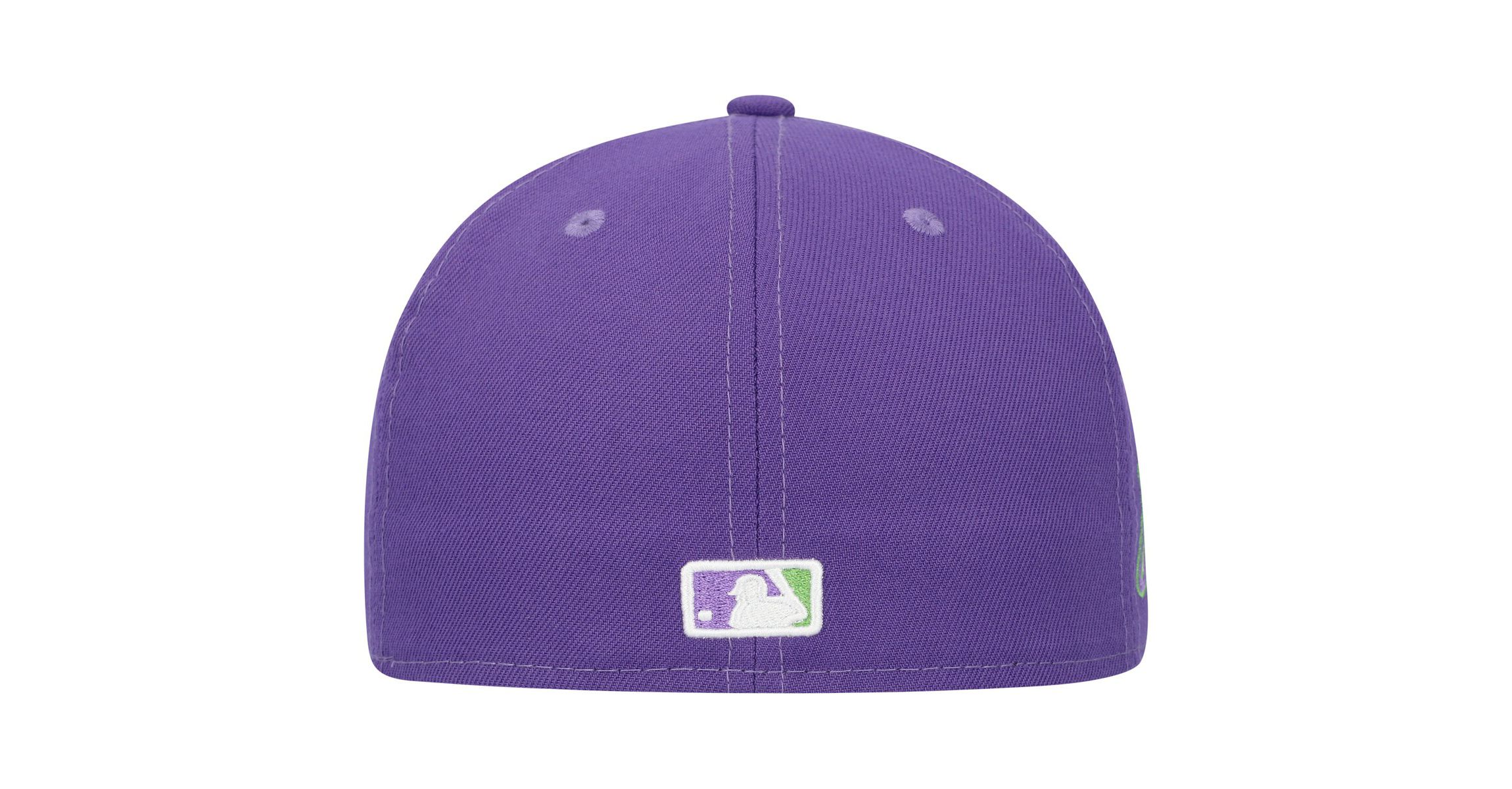 MLB Miami Marlins Lime Side Patch 59FIFTY Fitted Hat