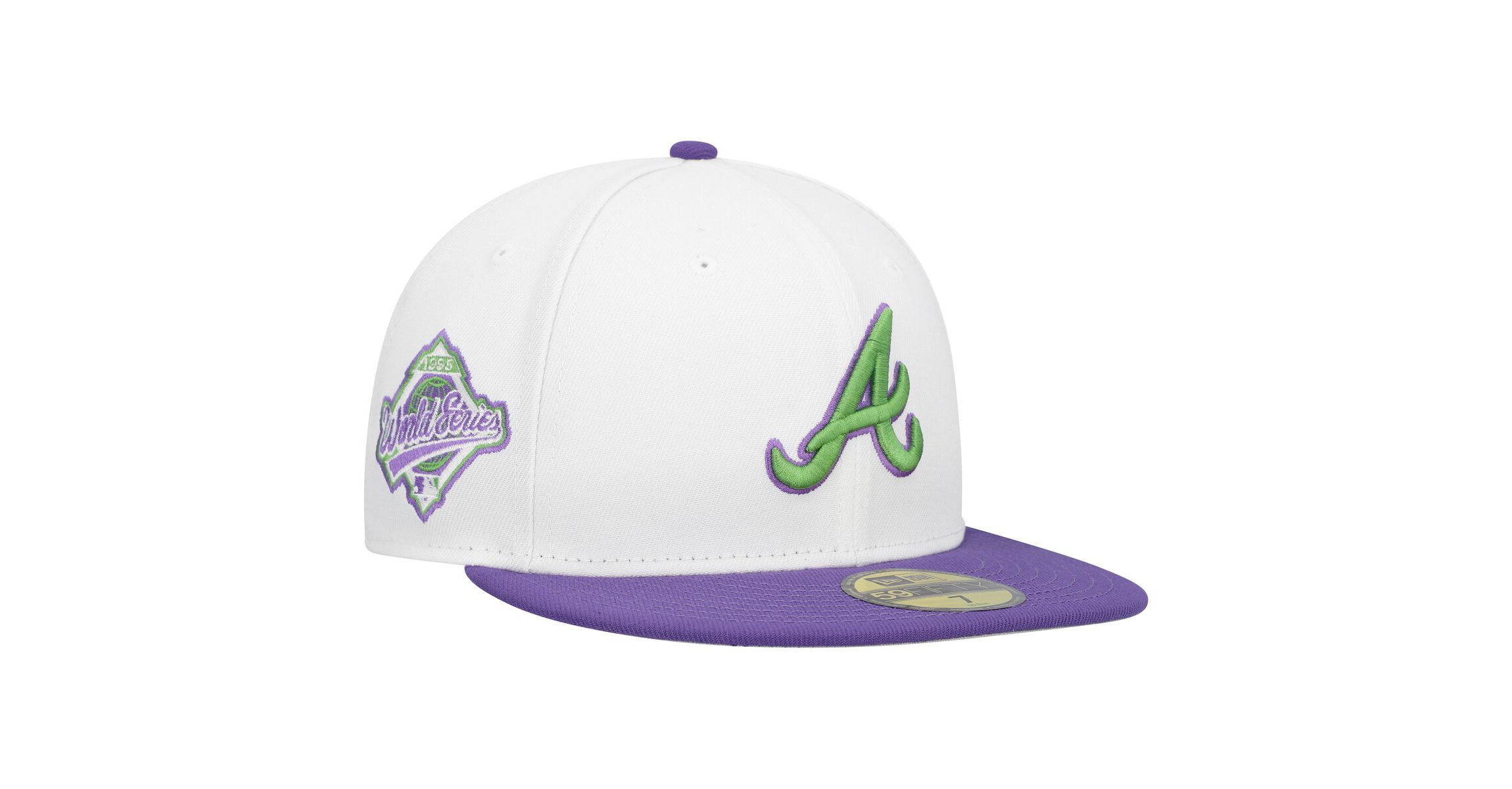 MLB Atlanta Braves Side Patch 59FIFTY Fitted Hat