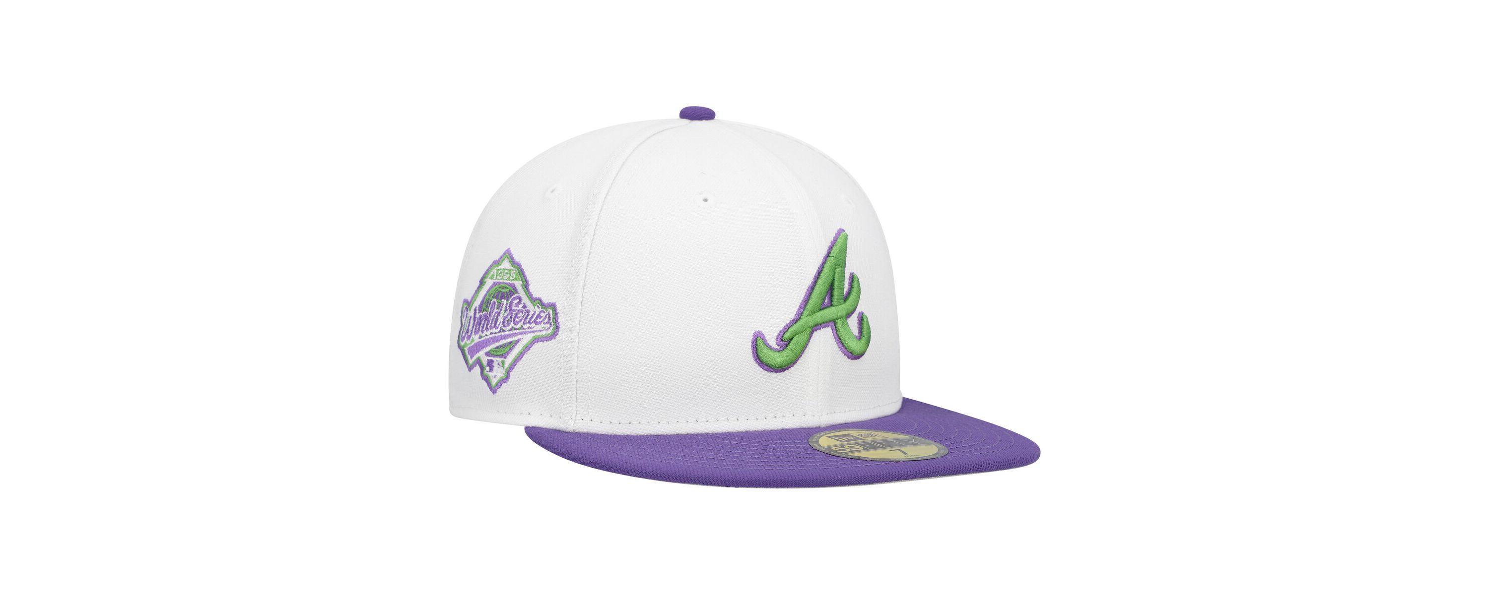 MLB Atlanta Braves Side Patch 59FIFTY Fitted Hat