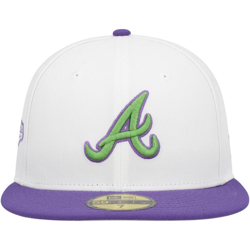 MLB Atlanta Braves Side Patch 59FIFTY Fitted Hat