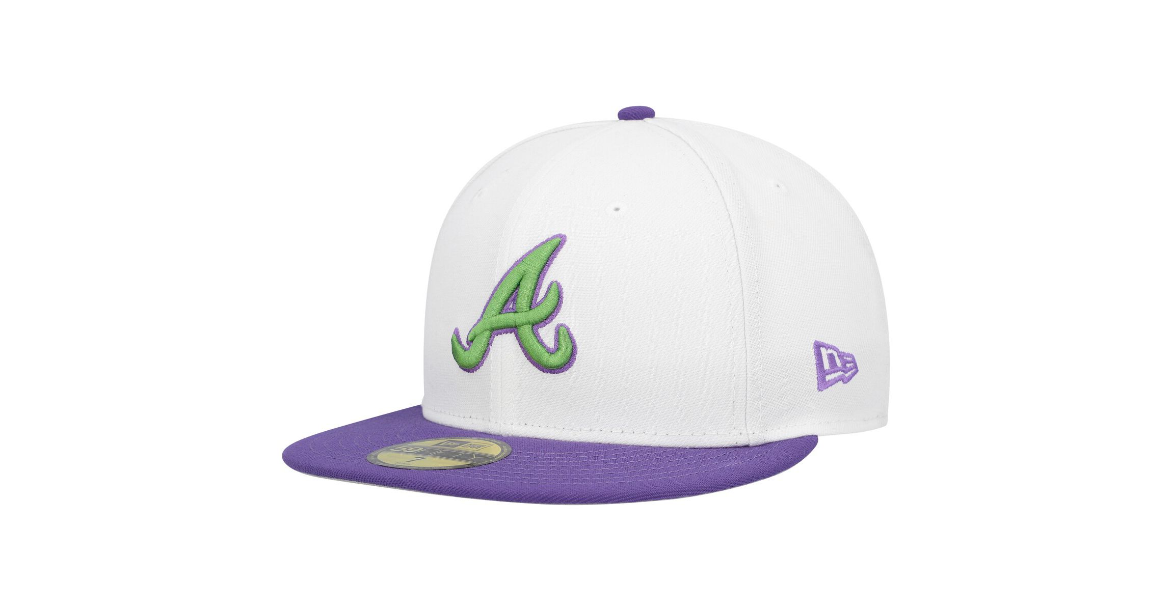 MLB Atlanta Braves Side Patch 59FIFTY Fitted Hat
