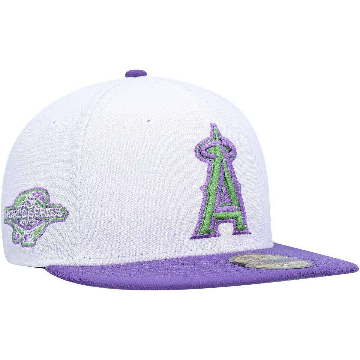 MLB Los Angeles Angels 2002 World Series Side Patch 59FIFTY Fitted Hat