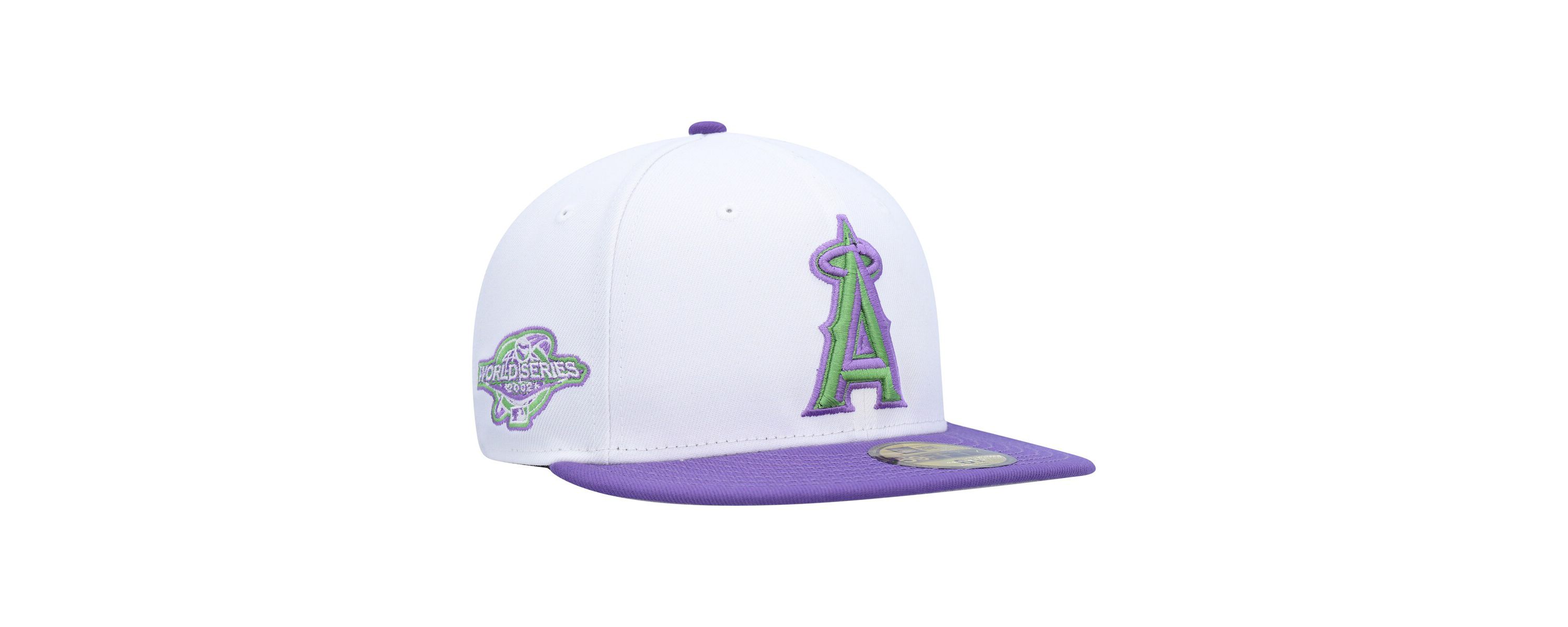 MLB Los Angeles Angels 2002 World Series Side Patch 59FIFTY Fitted Hat