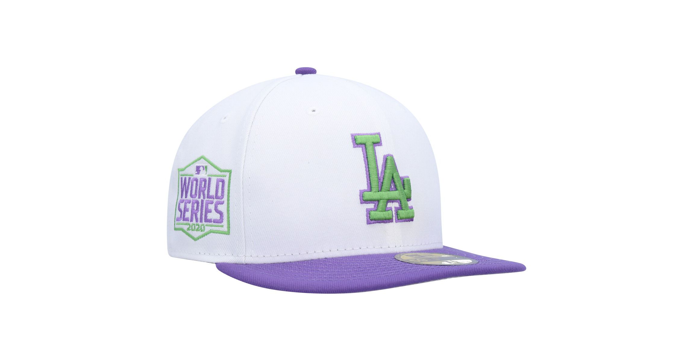MLB Los Angeles Dodgers 2020 World Series Side Patch 59FIFTY Fitted Hat