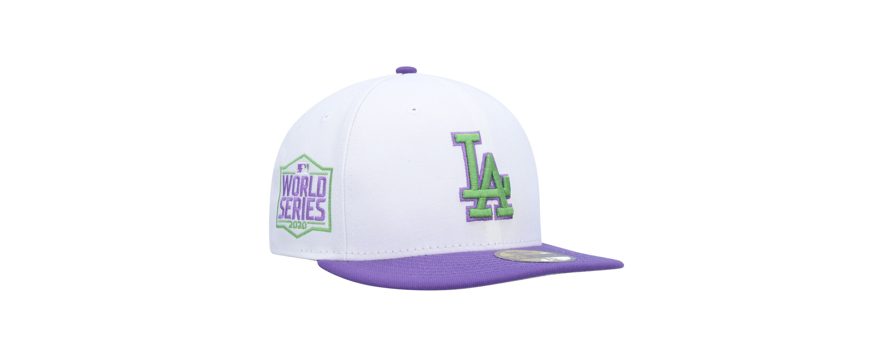 MLB Los Angeles Dodgers 2020 World Series Side Patch 59FIFTY Fitted Hat