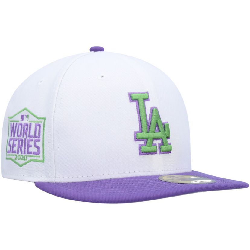 MLB Los Angeles Dodgers 2020 World Series Side Patch 59FIFTY Fitted Hat