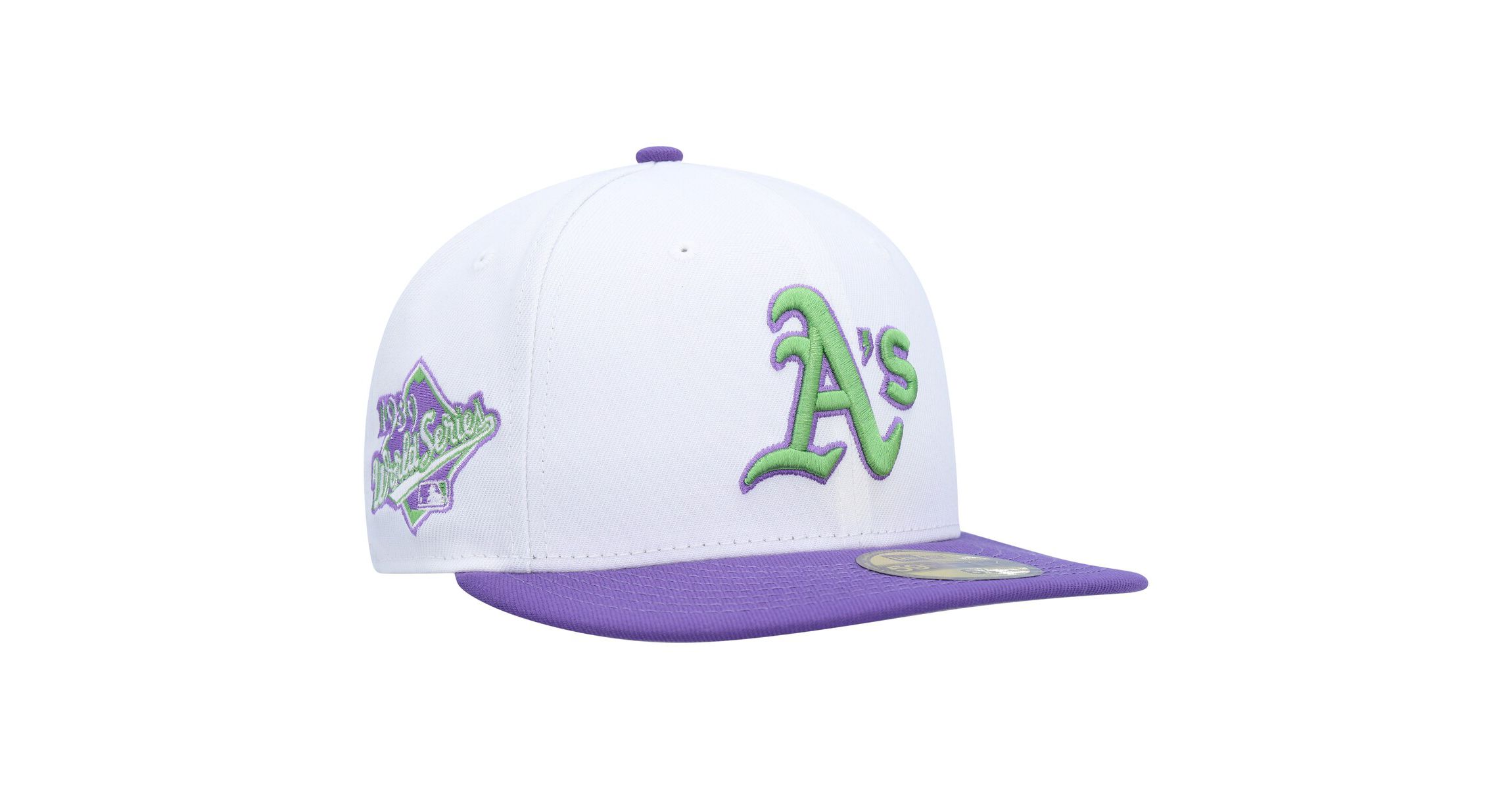 Oakland Athletics MLB Athletics 1989 World Series Side Patch 59FIFTY Fitted Hat