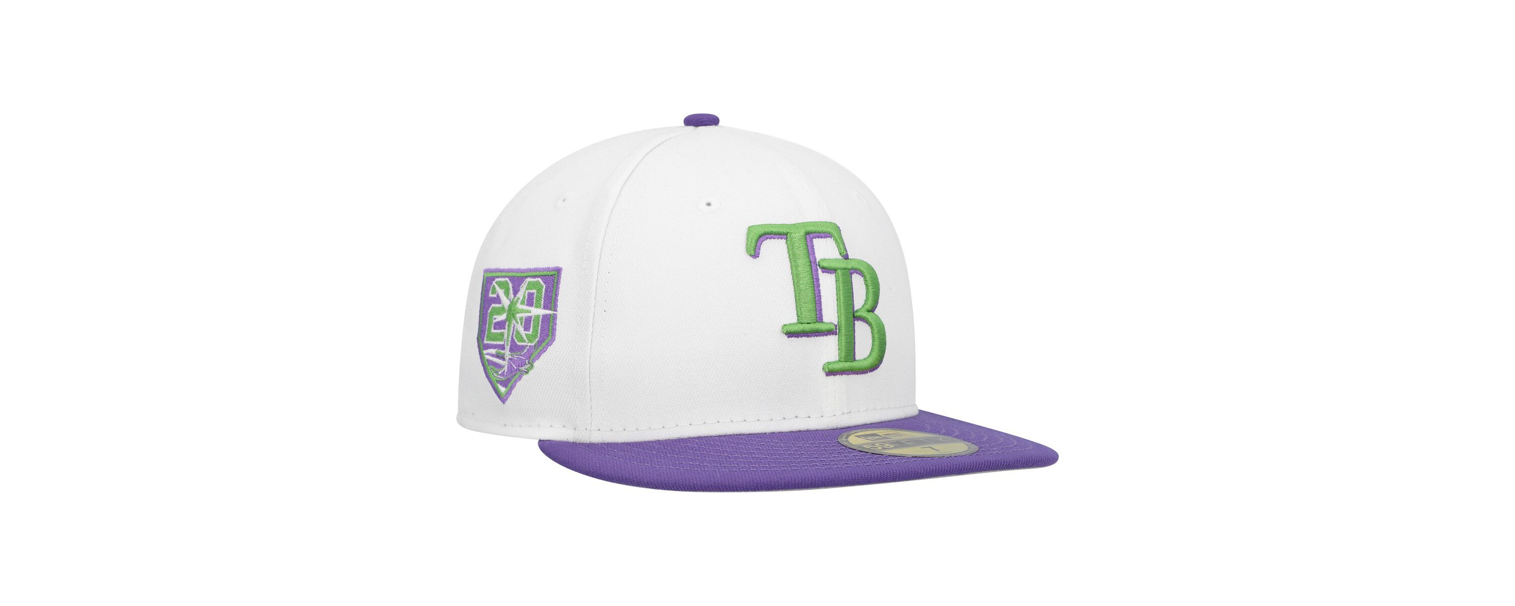 MLB Tampa Bay Rays Side Patch 59FIFTY Fitted Hat