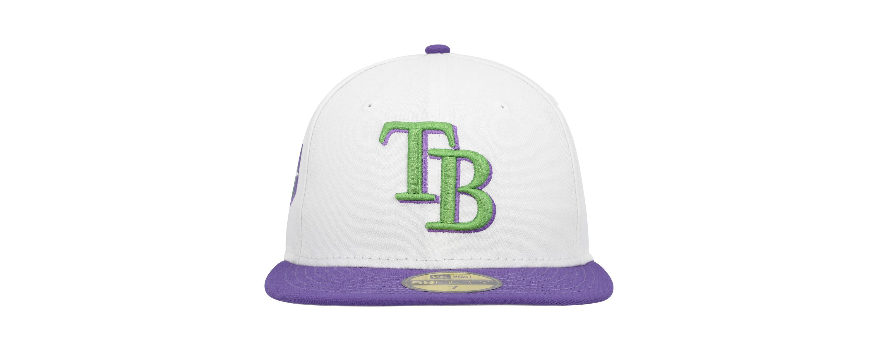MLB Tampa Bay Rays Side Patch 59FIFTY Fitted Hat