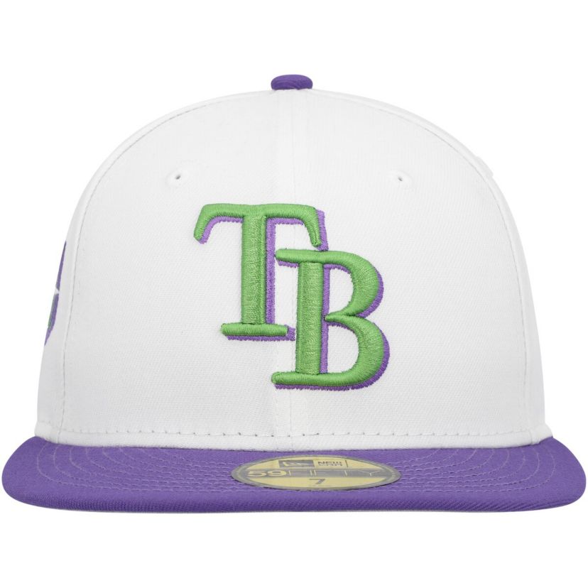 MLB Tampa Bay Rays Side Patch 59FIFTY Fitted Hat