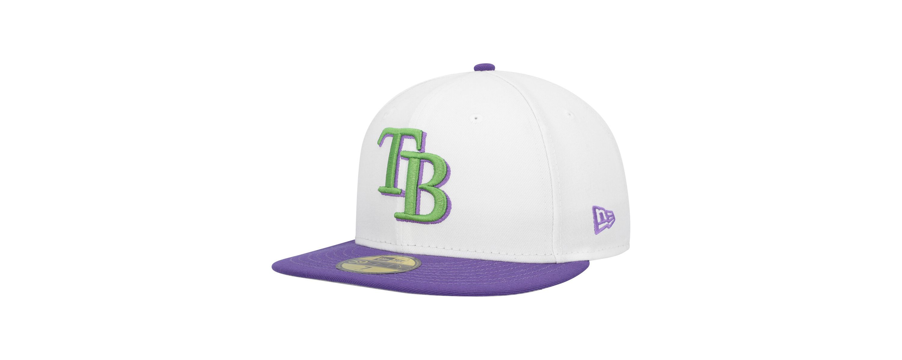 MLB Tampa Bay Rays Side Patch 59FIFTY Fitted Hat