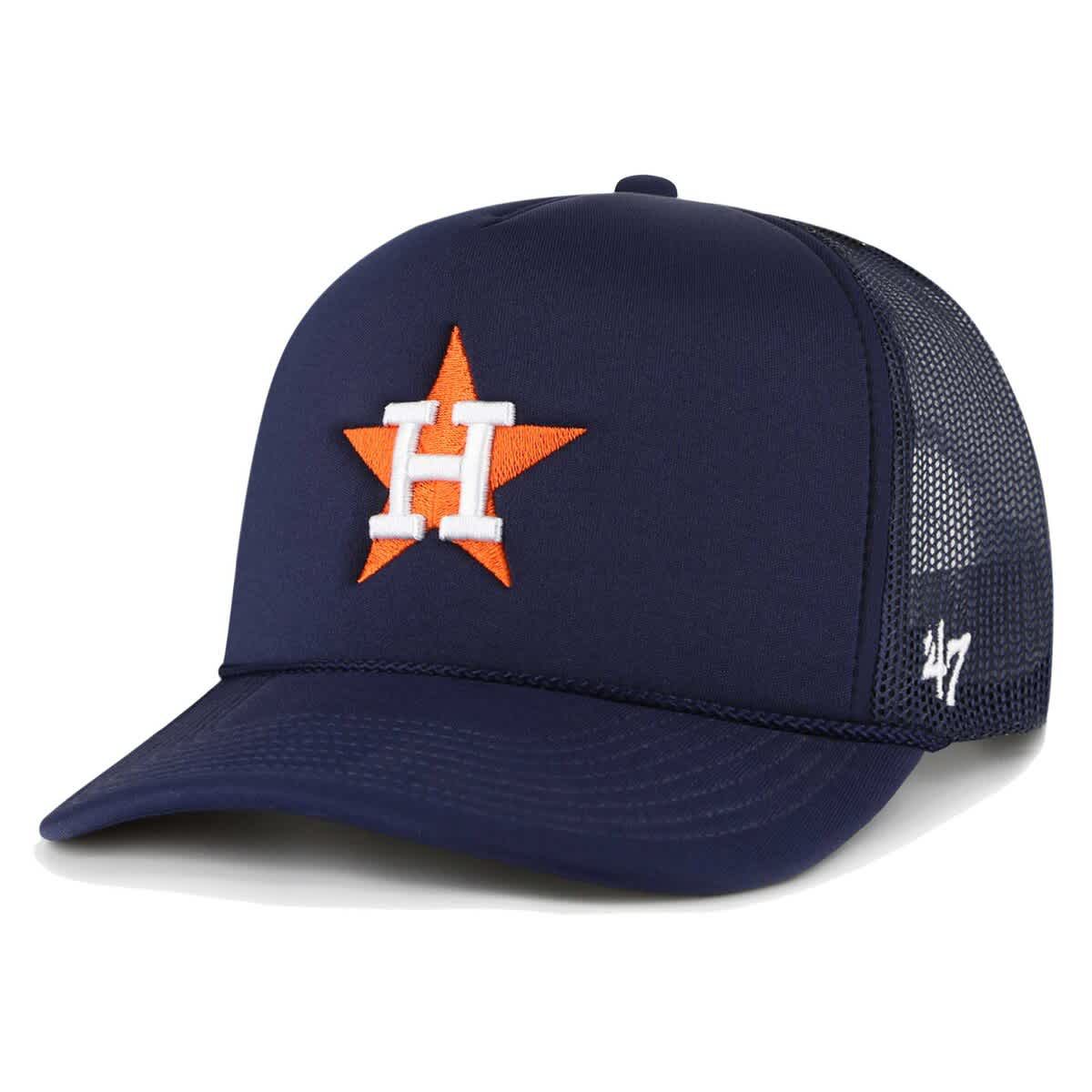 MLB Houston Astros Foam Logo Trucker Adjustable Hat