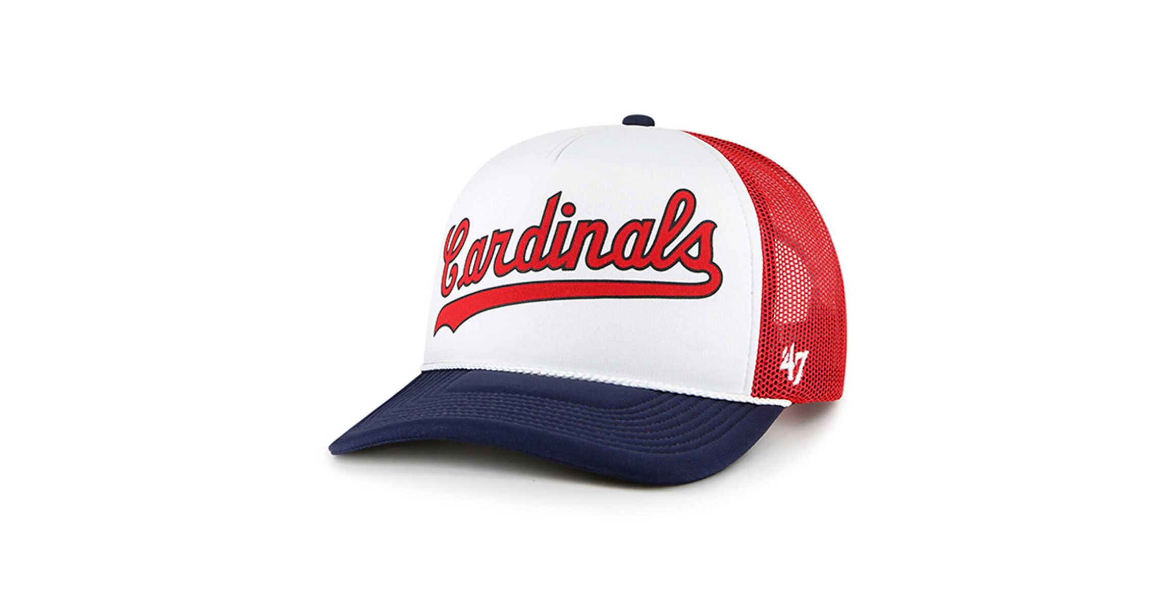 MLB St. Louis Cardinals Foam Front Script Trucker Snapback Hat